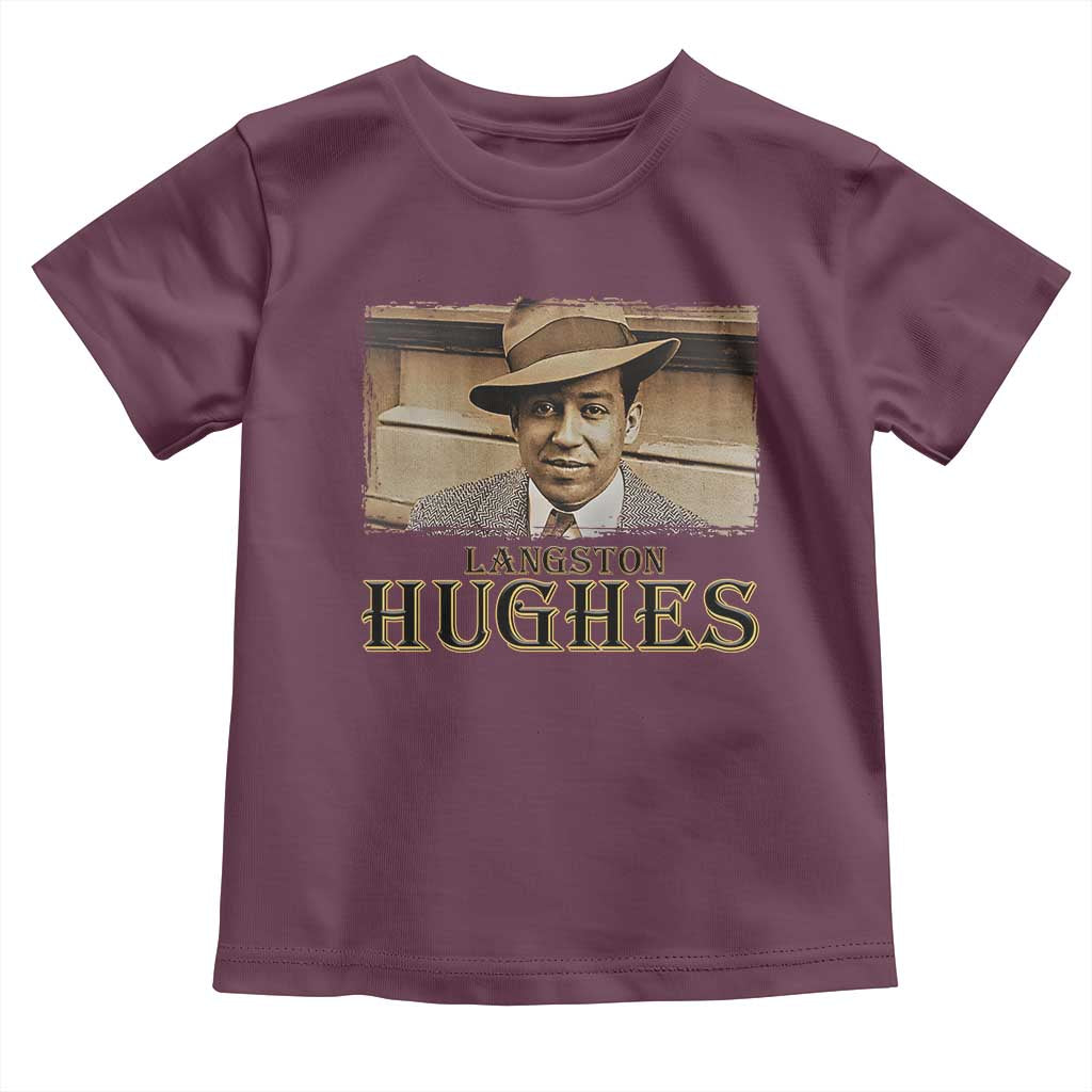 Langston Hughes Toddler T Shirt Harlem Renaissance Black History