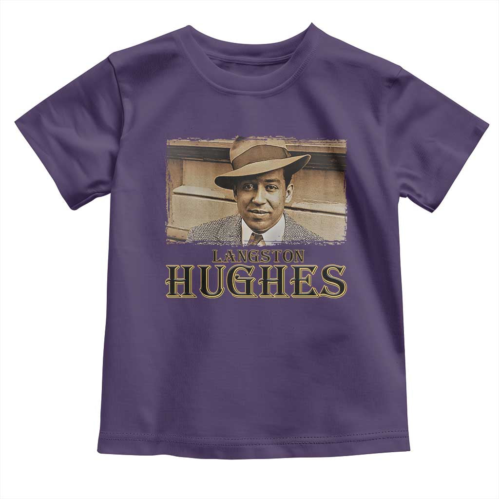 Langston Hughes Toddler T Shirt Harlem Renaissance Black History