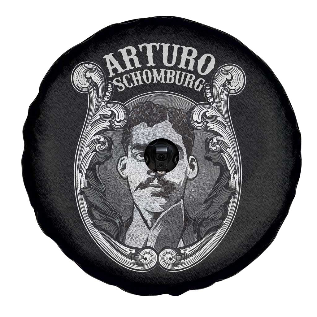 Harlem Renaissance Arturo Schomburg Spare Tire Cover