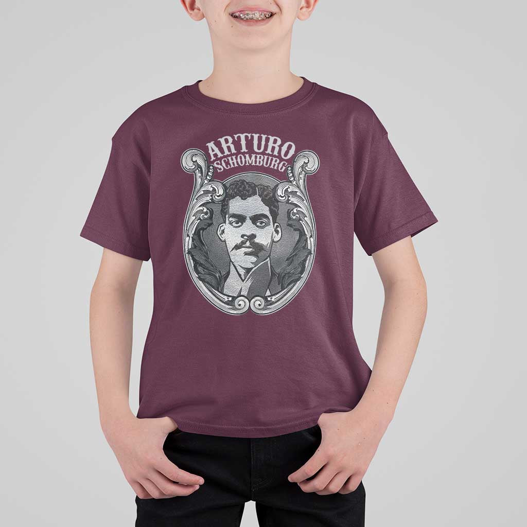 Harlem Renaissance Arturo Schomburg T Shirt For Kid