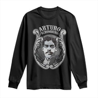 Harlem Renaissance Arturo Schomburg Long Sleeve Shirt