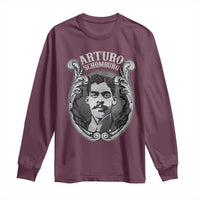 Harlem Renaissance Arturo Schomburg Long Sleeve Shirt