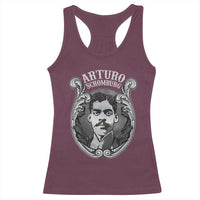 Harlem Renaissance Arturo Schomburg Racerback Tank Top