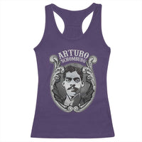 Harlem Renaissance Arturo Schomburg Racerback Tank Top