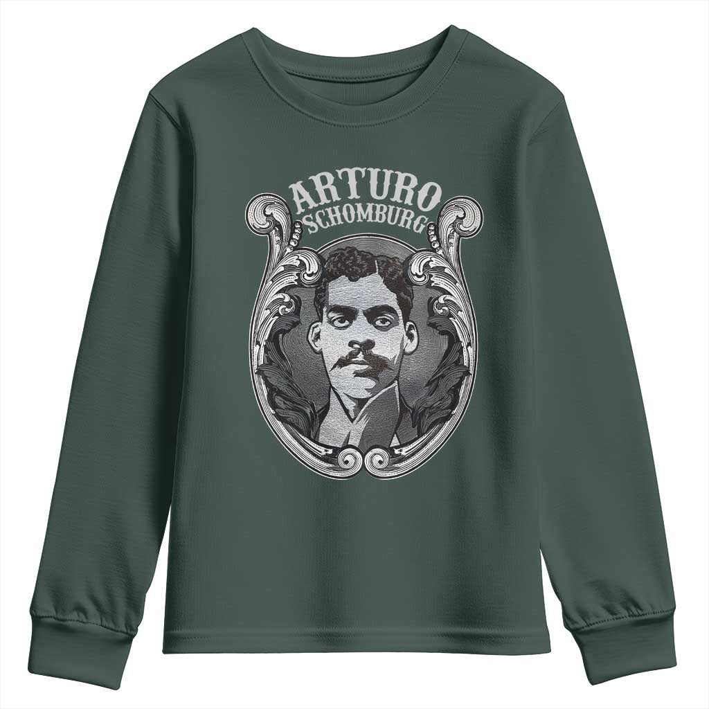 Harlem Renaissance Arturo Schomburg Youth Sweatshirt