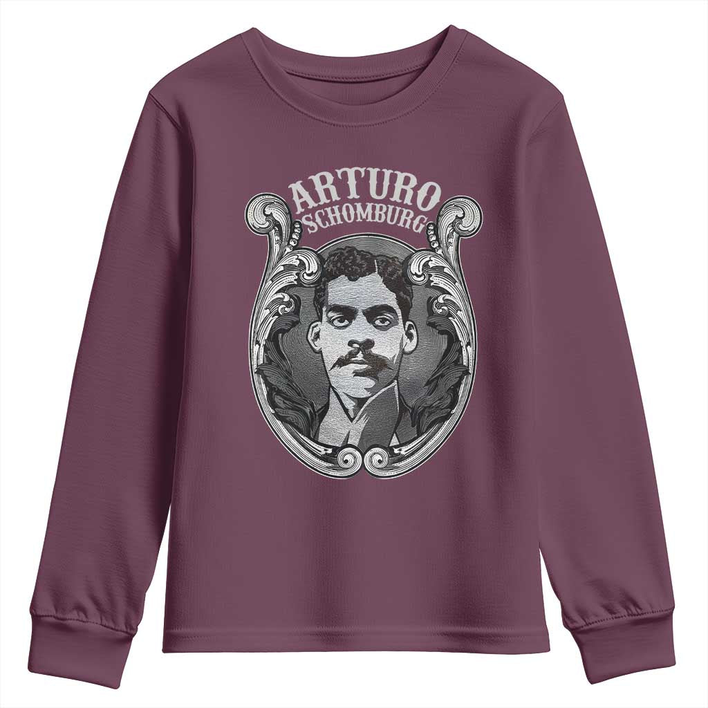 Harlem Renaissance Arturo Schomburg Youth Sweatshirt
