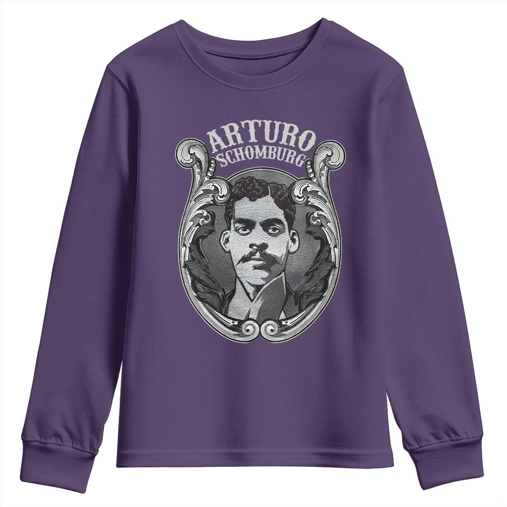 Harlem Renaissance Arturo Schomburg Youth Sweatshirt