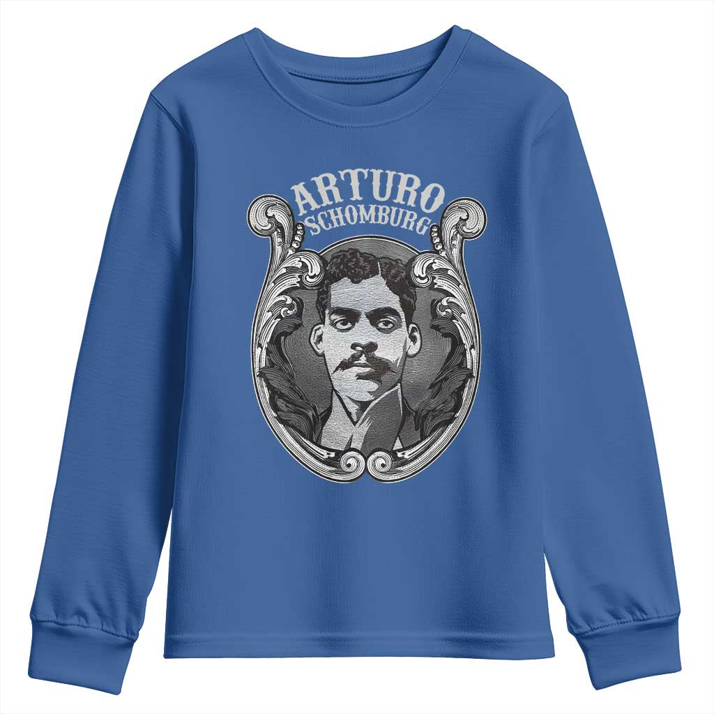 Harlem Renaissance Arturo Schomburg Youth Sweatshirt
