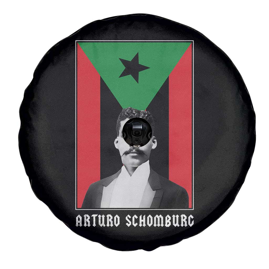 Arturo Schomburg Spare Tire Cover Harlem Renaissance Puerto Rican