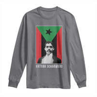 Arturo Schomburg Long Sleeve Shirt Harlem Renaissance Puerto Rican