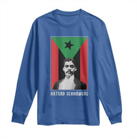 Arturo Schomburg Long Sleeve Shirt Harlem Renaissance Puerto Rican