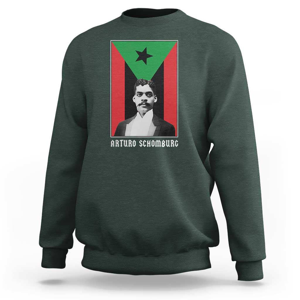 Arturo Schomburg Sweatshirt Harlem Renaissance Puerto Rican