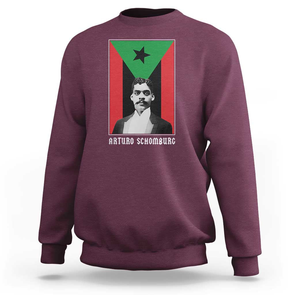 Arturo Schomburg Sweatshirt Harlem Renaissance Puerto Rican