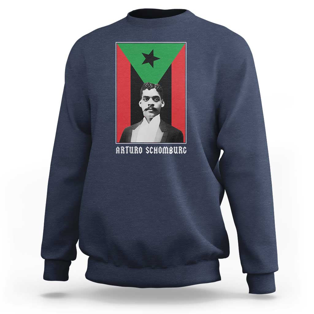 Arturo Schomburg Sweatshirt Harlem Renaissance Puerto Rican