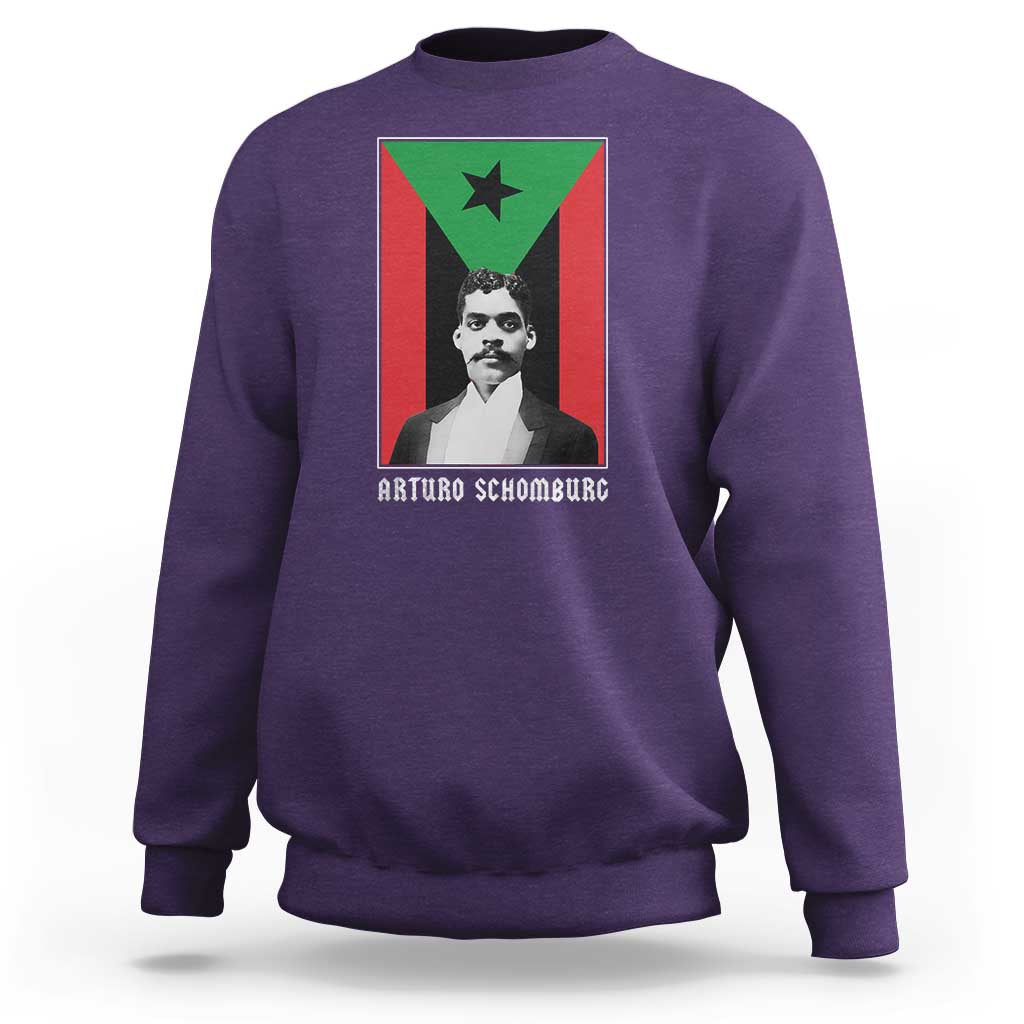 Arturo Schomburg Sweatshirt Harlem Renaissance Puerto Rican