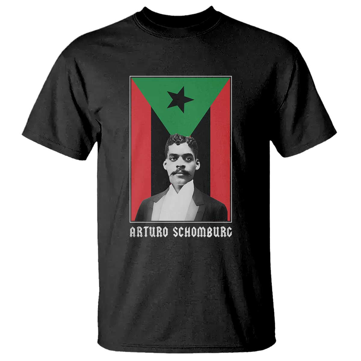 Arturo Schomburg T Shirt Harlem Renaissance Puerto Rican