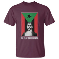 Arturo Schomburg T Shirt Harlem Renaissance Puerto Rican