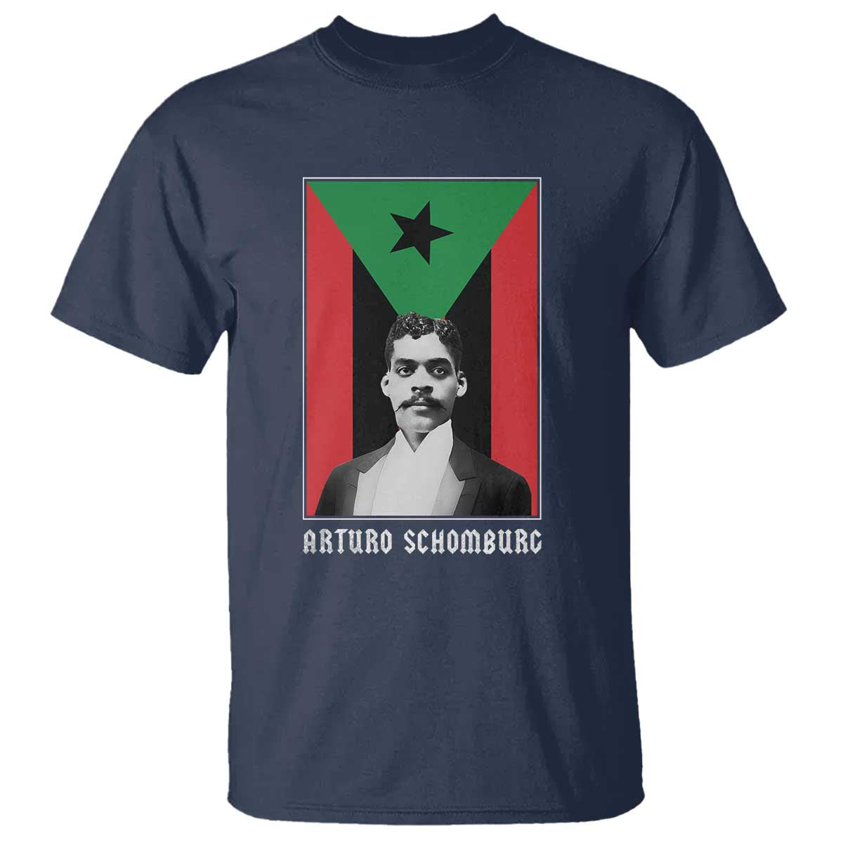 Arturo Schomburg T Shirt Harlem Renaissance Puerto Rican