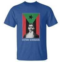 Arturo Schomburg T Shirt Harlem Renaissance Puerto Rican