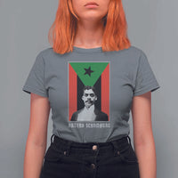 Arturo Schomburg T Shirt For Women Harlem Renaissance Puerto Rican