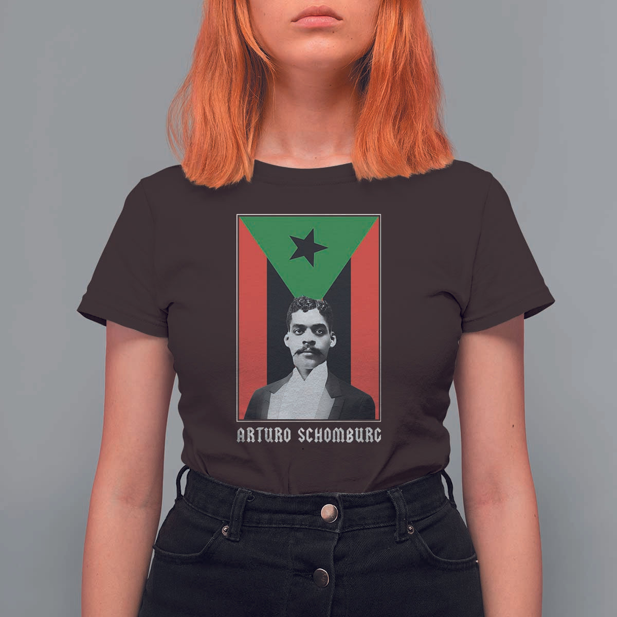 Arturo Schomburg T Shirt For Women Harlem Renaissance Puerto Rican