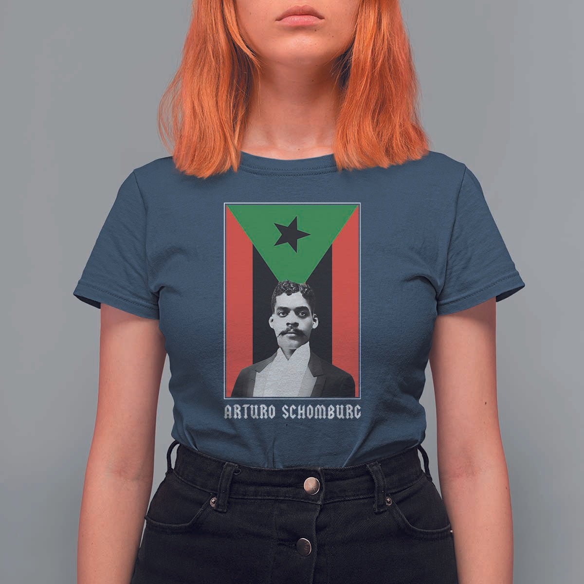 Arturo Schomburg T Shirt For Women Harlem Renaissance Puerto Rican
