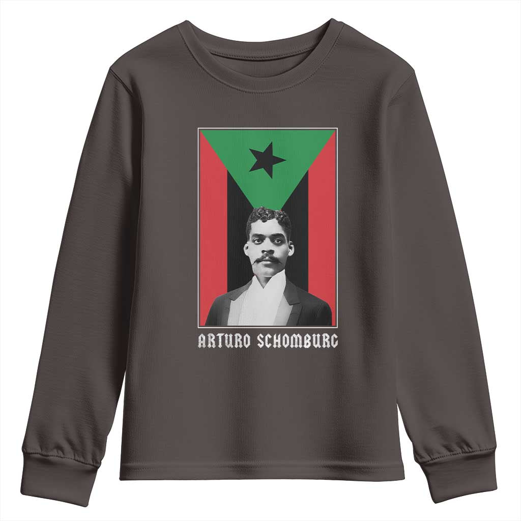 Arturo Schomburg Youth Sweatshirt Harlem Renaissance Puerto Rican