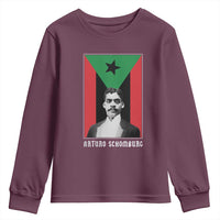Arturo Schomburg Youth Sweatshirt Harlem Renaissance Puerto Rican