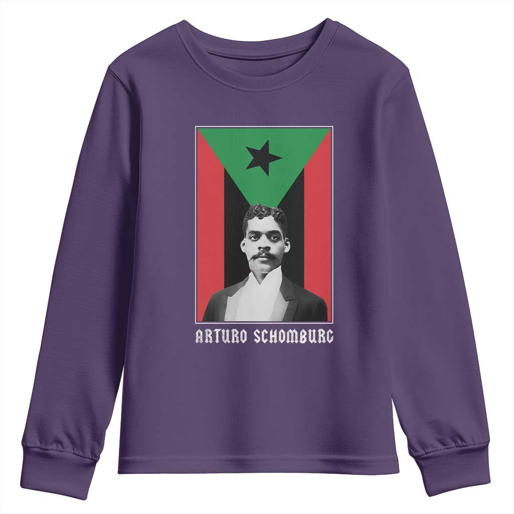Arturo Schomburg Youth Sweatshirt Harlem Renaissance Puerto Rican