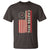Jimmy Carter T Shirt 39th US President 1976 Retro American Flag