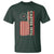 Jimmy Carter T Shirt 39th US President 1976 Retro American Flag