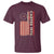 Jimmy Carter T Shirt 39th US President 1976 Retro American Flag