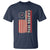 Jimmy Carter T Shirt 39th US President 1976 Retro American Flag