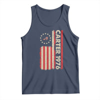 Jimmy Carter Tank Top 39th US President 1976 Retro American Flag