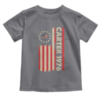Jimmy Carter Toddler T Shirt 39th US President 1976 Retro American Flag