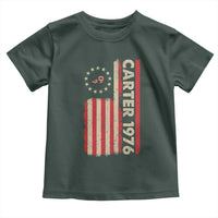 Jimmy Carter Toddler T Shirt 39th US President 1976 Retro American Flag