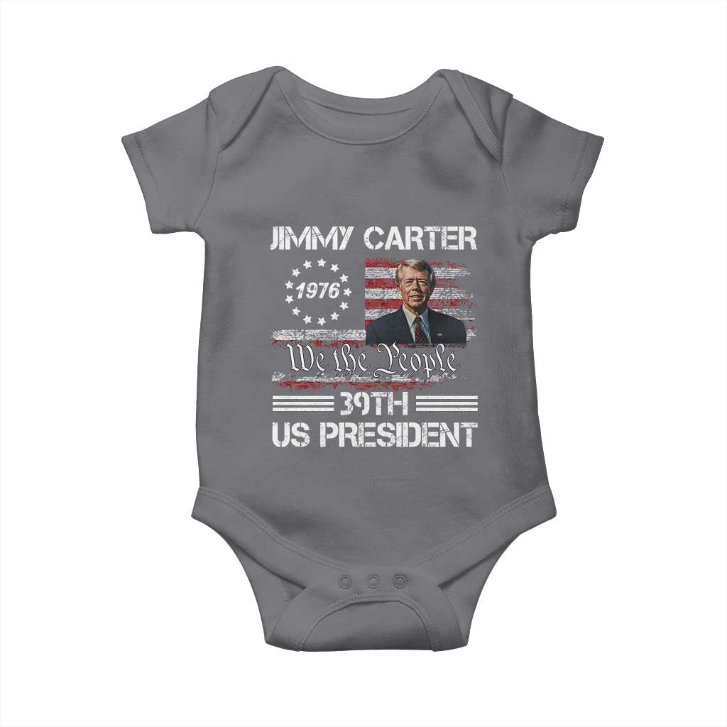 Jimmy Carter Baby Onesie 39th US President 1976 We The People American Flag
