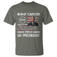 Jimmy Carter T Shirt 39th US President 1976 We The People American Flag