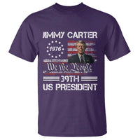 Jimmy Carter T Shirt 39th US President 1976 We The People American Flag