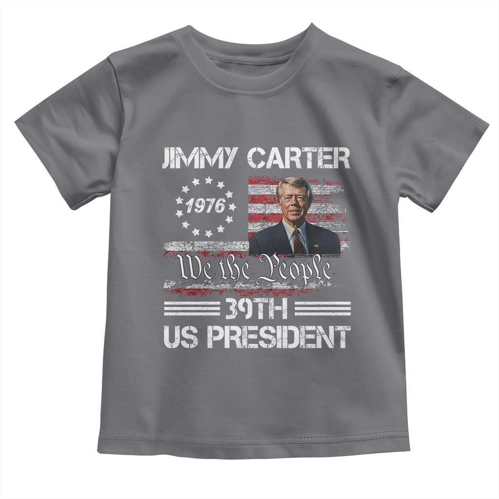 Jimmy Carter Toddler T Shirt 39th US President 1976 We The People American Flag