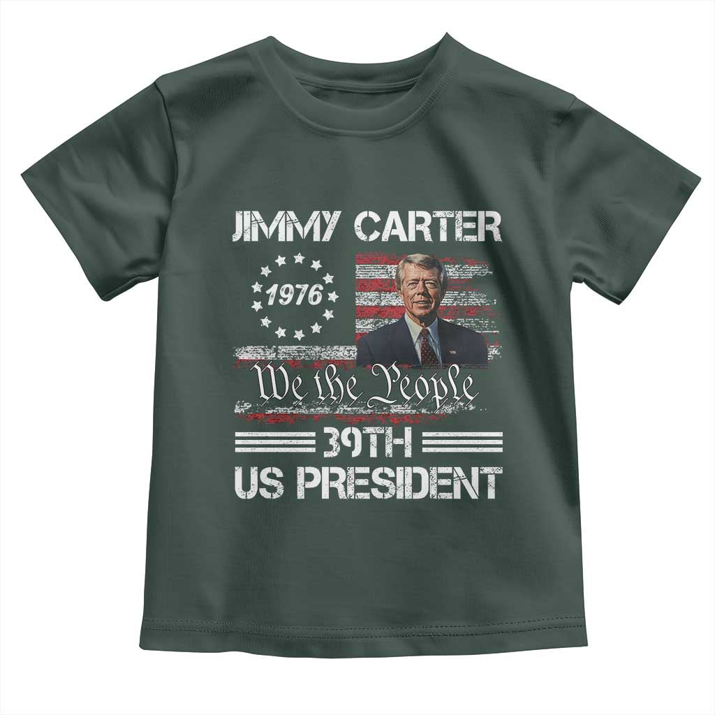 Jimmy Carter Toddler T Shirt 39th US President 1976 We The People American Flag