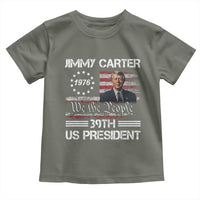 Jimmy Carter Toddler T Shirt 39th US President 1976 We The People American Flag