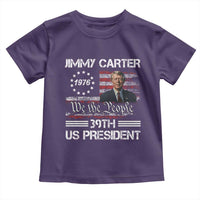 Jimmy Carter Toddler T Shirt 39th US President 1976 We The People American Flag