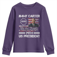 Jimmy Carter Youth Sweatshirt 39th US President 1976 We The People American Flag