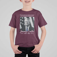 Jimmy Carter Quote T Shirt For Kid The Measure Of A Society