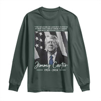 Jimmy Carter Quote Long Sleeve Shirt The Measure Of A Society