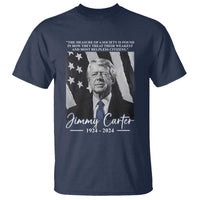 Jimmy Carter Quote T Shirt The Measure Of A Society