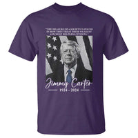 Jimmy Carter Quote T Shirt The Measure Of A Society