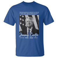Jimmy Carter Quote T Shirt The Measure Of A Society
