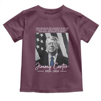 Jimmy Carter Quote Toddler T Shirt The Measure Of A Society